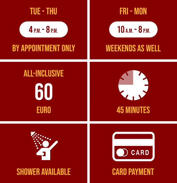 Pictogram Massage Service