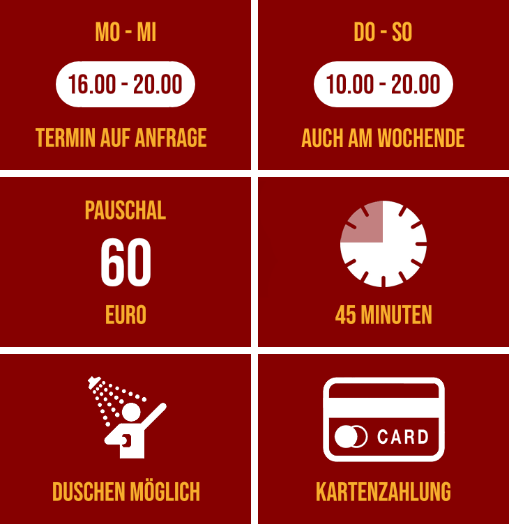 Piktogramm Massage Service DE